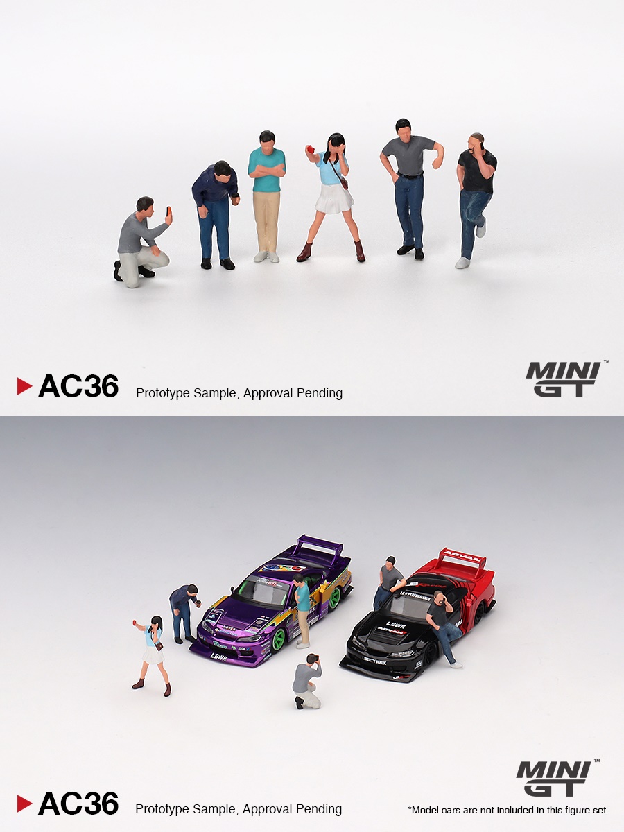MINI GT(AC36) 1/64 Figurine: Car Enthusiasts